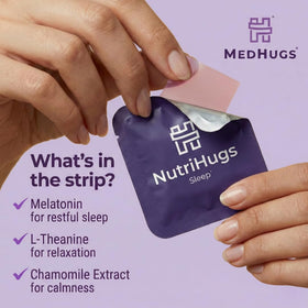 Détail des ingrédients des bandes orales MedHugs NutriHugs