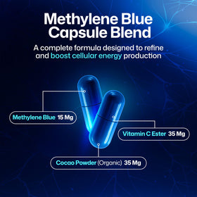 Détail des ingrédients des capsules de bleu de méthylène Vitatims
