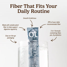 Détail des ingrédients des Fiber Flow Sticks