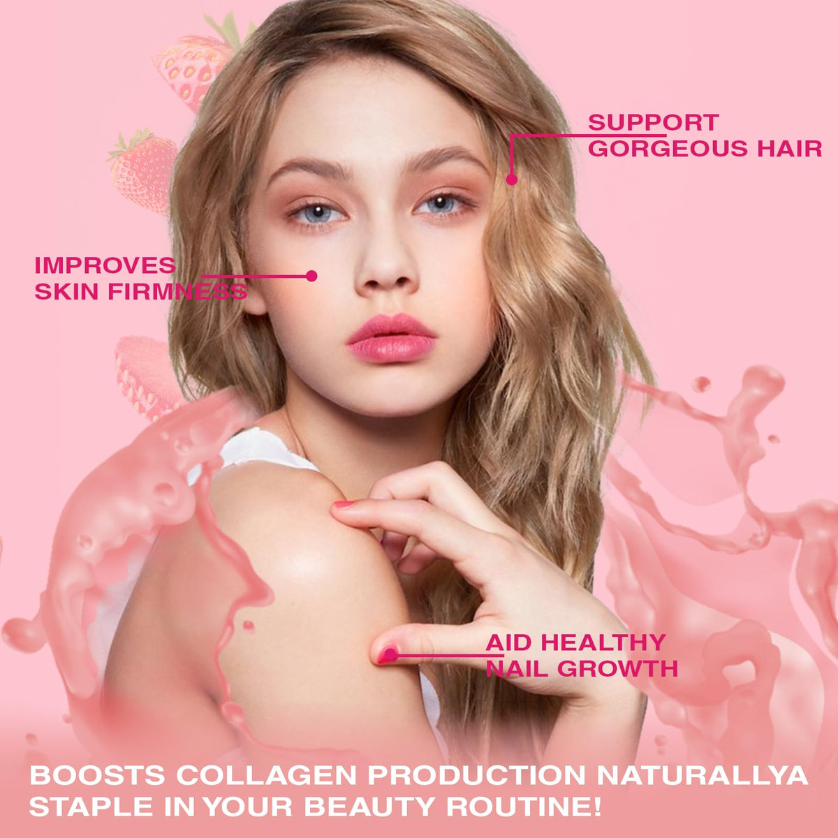 Détail des ingrédients des gummies au collagène Putaojun
