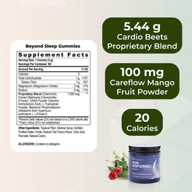 Détail des ingrédients des Gummies Youngevity