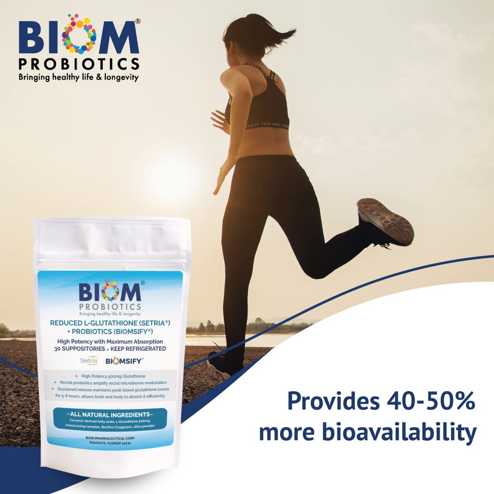 Détail des ingrédients des Suppositoires L-Glutathione 500mg