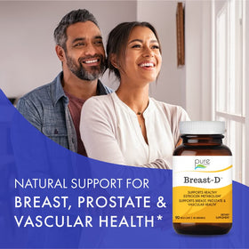 Détail des ingrédients du complément Breast D de PURE ESSENCE LABS
