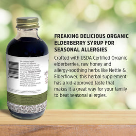 Détail des ingrédients du complément Seattle Elderberry
