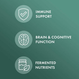 Détail des ingrédients du Complexe de Champignons Fermentés Bio de Dr. Mercola