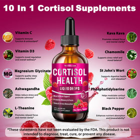 Détail des ingrédients du réducteur de cortisol WellBloom