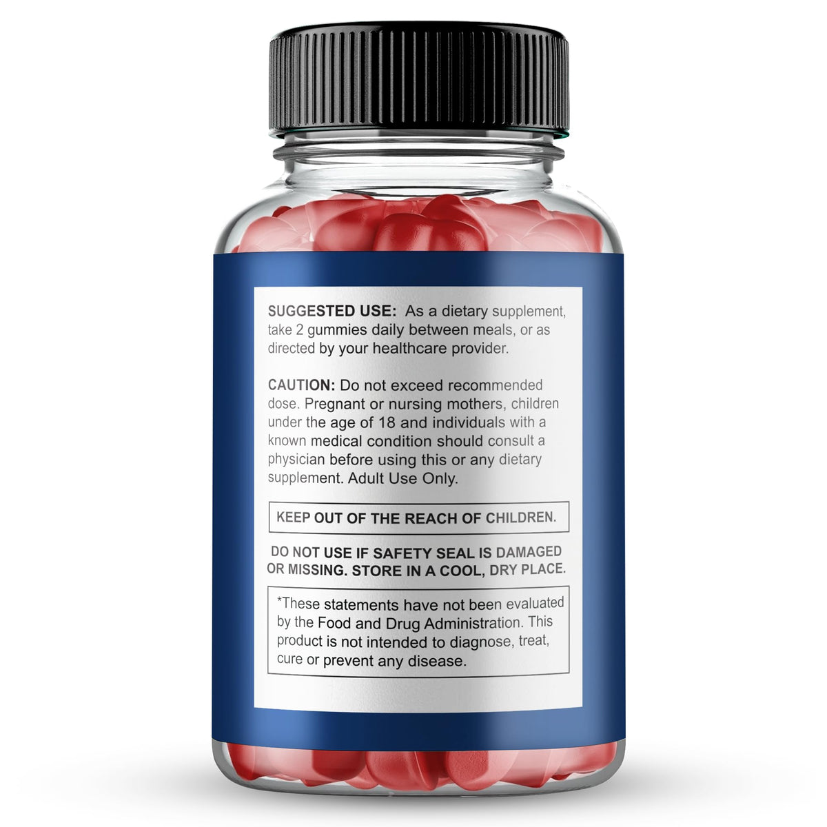 Détail des Jellyfil Gummies dans un bol