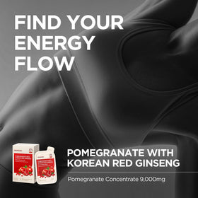 Détail des sachets de Boisson Beauté Grenade avec Ginseng Rouge