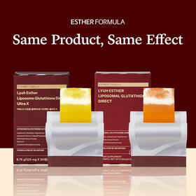 Détail des strips de glutathion liposomal ESTHER FORMULA