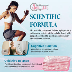 Détail des tocotrienols delta et gamma dans Svaiketa 1000mg