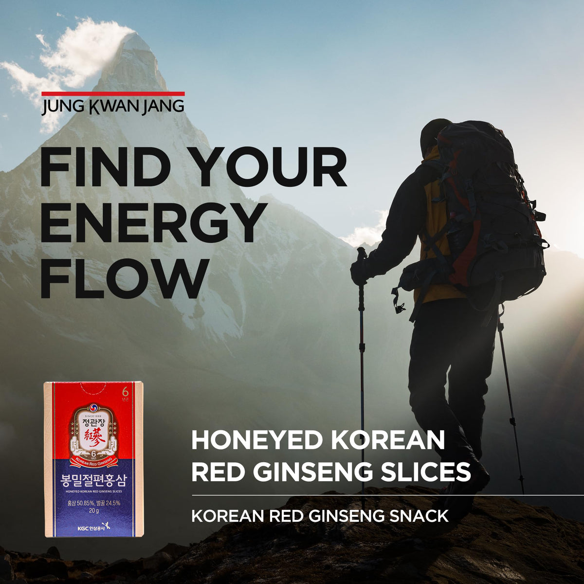 Détail des tranches de ginseng rouge coréen miel