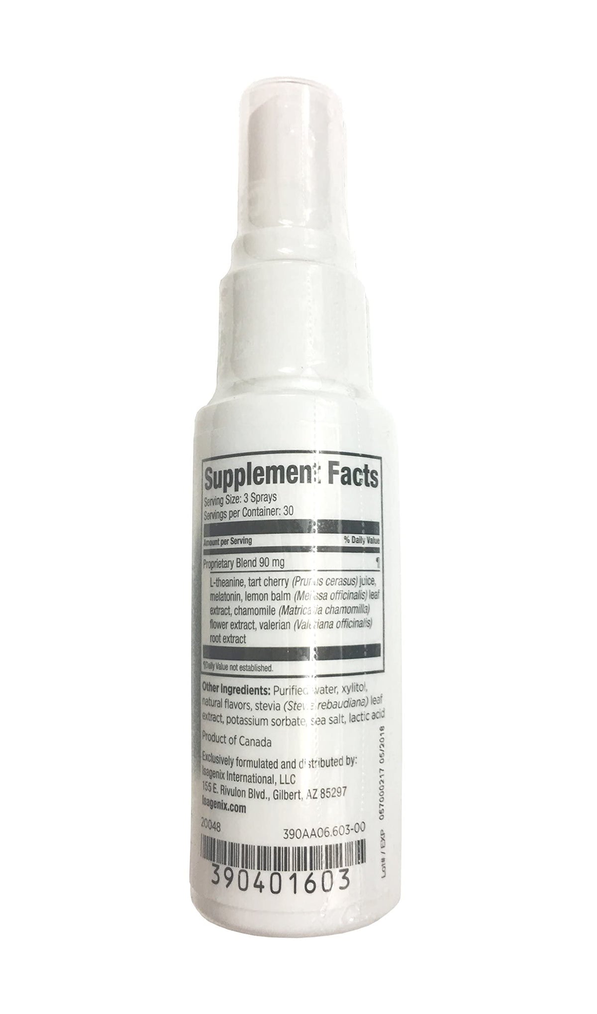 Détail du baume Isagenix avec texture crémeuse