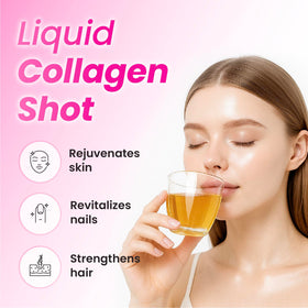 Détail du bouchon de la bouteille Innerb Glowshot Collagen