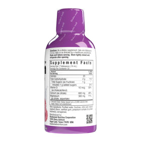 Détail du bouchon du flacon de Calcium Citrate Liquide BlueBonnet