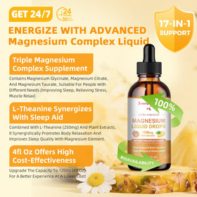 Détail du bouchon du flacon de Magnésium Glycinate Liquide GREENPEOPLE