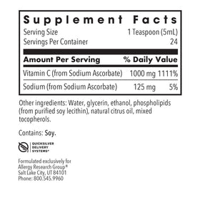 Détail du bouchon du flacon Micro Liposomal C 1000 mg