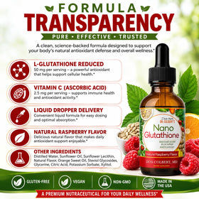 Détail du compte-gouttes de Divine Health L-Glutathione
