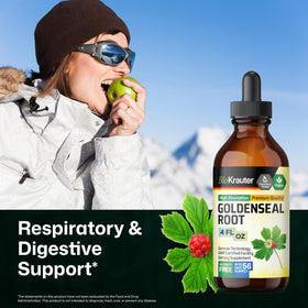 Détail du compte-gouttes de la teinture de Goldenseal BIO KRAUTER