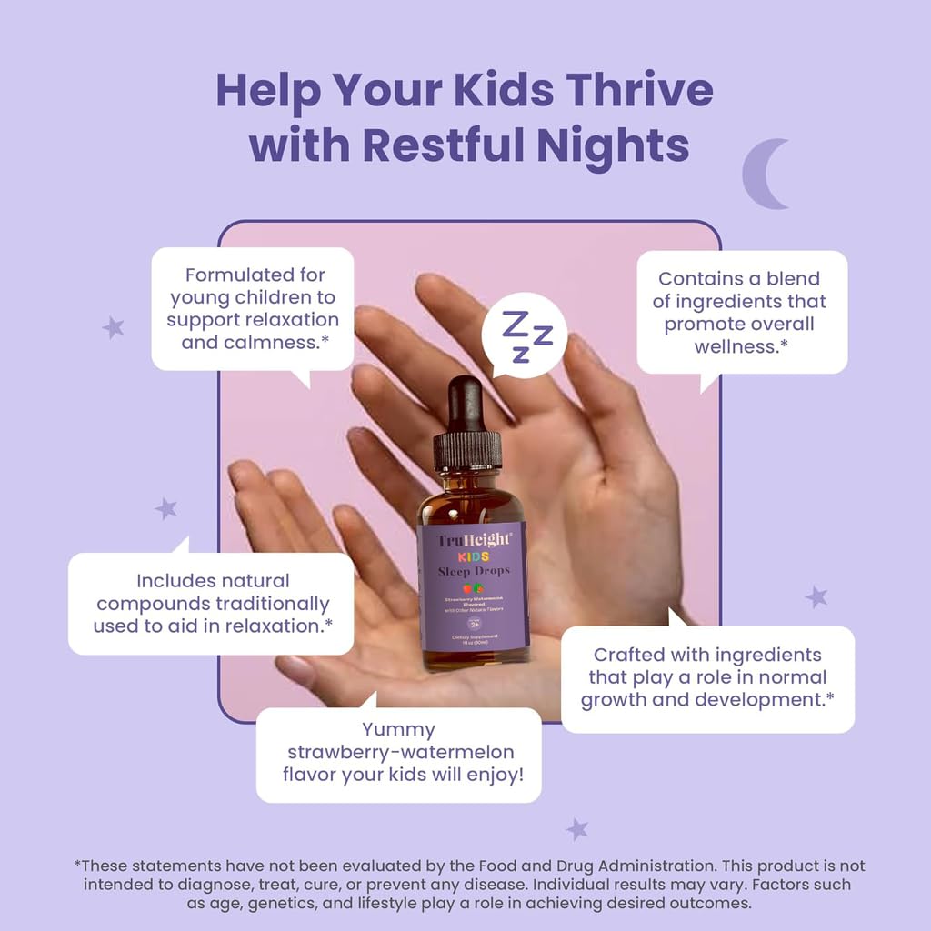 Détail du compte-gouttes de Tincture de Sommeil TruHeight