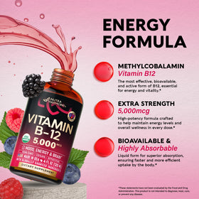 Détail du compte-gouttes de Vitamine B12 NUTRAHARMONY