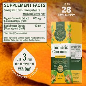 Détail du compte-gouttes du flacon HERBAMAMA Curcuma