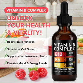 Détail du compte-gouttes du VOGSIG Complexe de Vitamines B