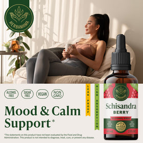 Détail du compte-gouttes HERBAMAMA Baies de Schisandra 500 mg