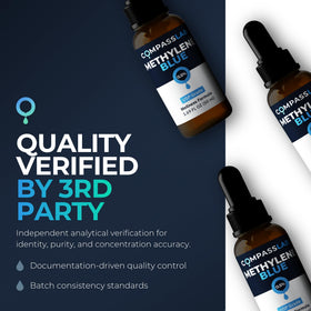 Détail du dosage de Methylene Blue COMPASS LABORATORY