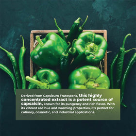 Détail du flacon d'Extrait d'Oléorésine de Capsicum