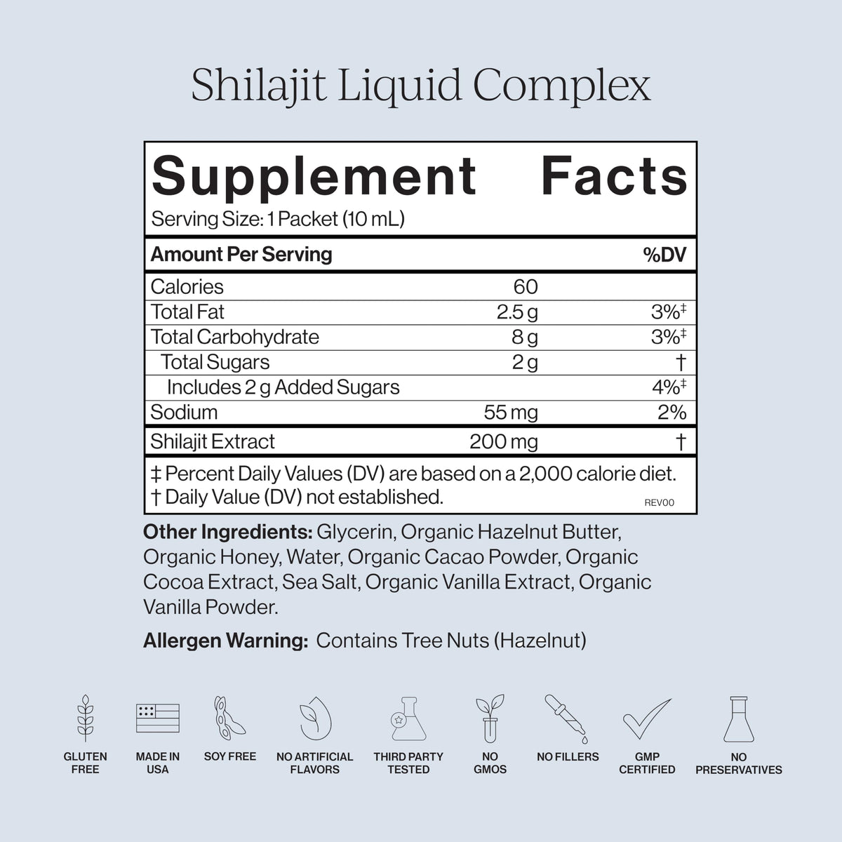 Détail du mélange de Shilajit avec beurre de noisette