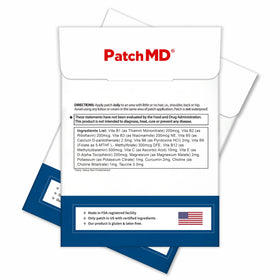 Détail du PatchMD Happy Hour Patch sur une surface plane