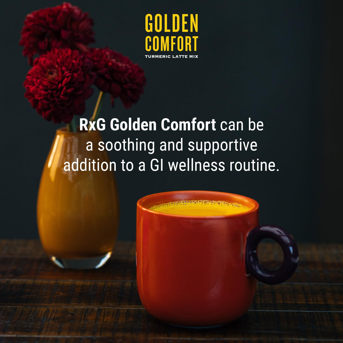 Détail du sachet de Golden Comfort avec informations nutritionnelles