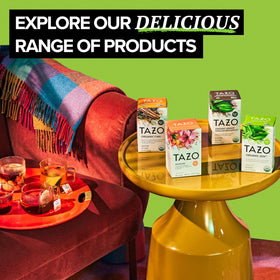 Détail du sachet de TAZO Thé Vert Zen Bio