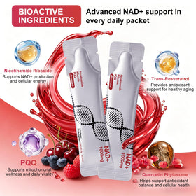 Détail du sachet de Zoone NAD Plus 1000mg liquide