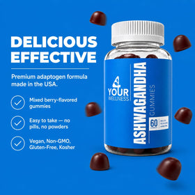 Détail sur la formule des gummies Ashwagandha KSM-66 et Lion's Mane