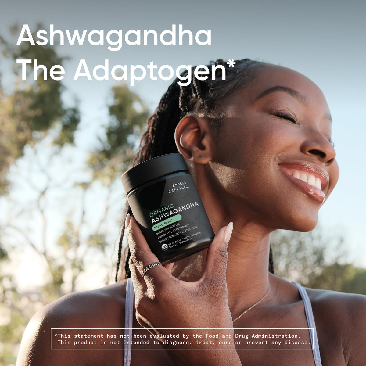 Detailed view of Ashwagandha capsule size comparison