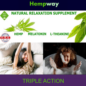 Détails d'une gummy HEMPWAY montrant sa texture