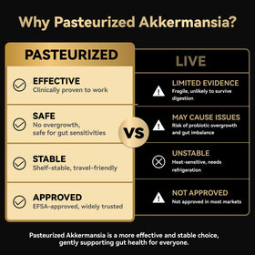 Détails de l'emballage d'Akkermansia Probiotique Inner Brightness