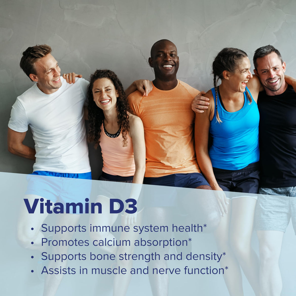 Détails de l'emballage de Vitamine D3 1000 UI