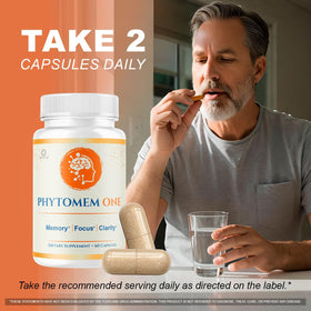 Détails de l'emballage des capsules Phytomem One d'OVICIA