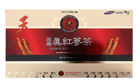 Détails de l'emballage du Thé Instantané Ginseng Rouge Coréen