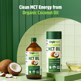 Détails de l'étiquette d'huile MCT Bio Orgaheal