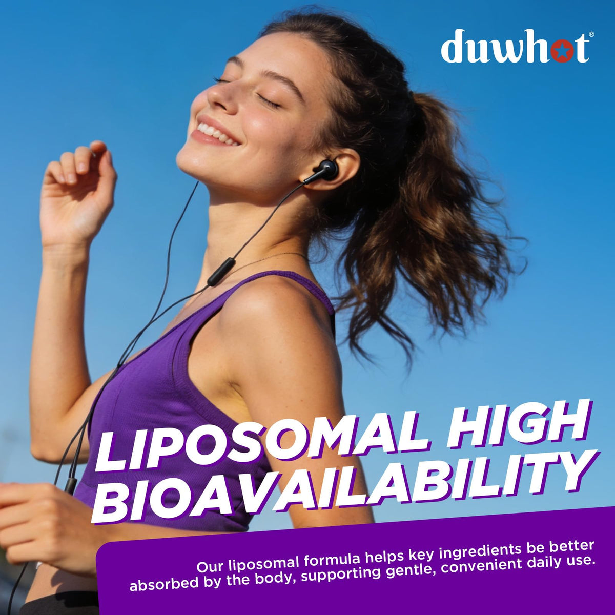 Détails de l'étiquette de duwhot Apigénine Liposomale