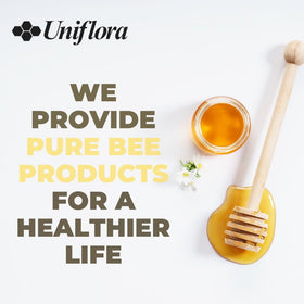 Détails de l'étiquette de l'extrait de propolis Uniflora 30ml