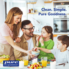 Détails de l'étiquette de la Poudre Poly-Prébiotique Pure Encapsulations 191g