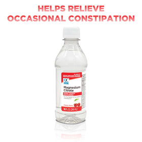 Détails de l'étiquette de la Solution de Citrate de Magnésium Quality Choice