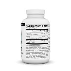 Détails de l'étiquette de Source Naturals Ascorbyl Palmitate 500 mg