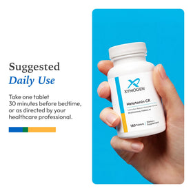 Détails de l'étiquette de XYMOGEN Melatonin CR