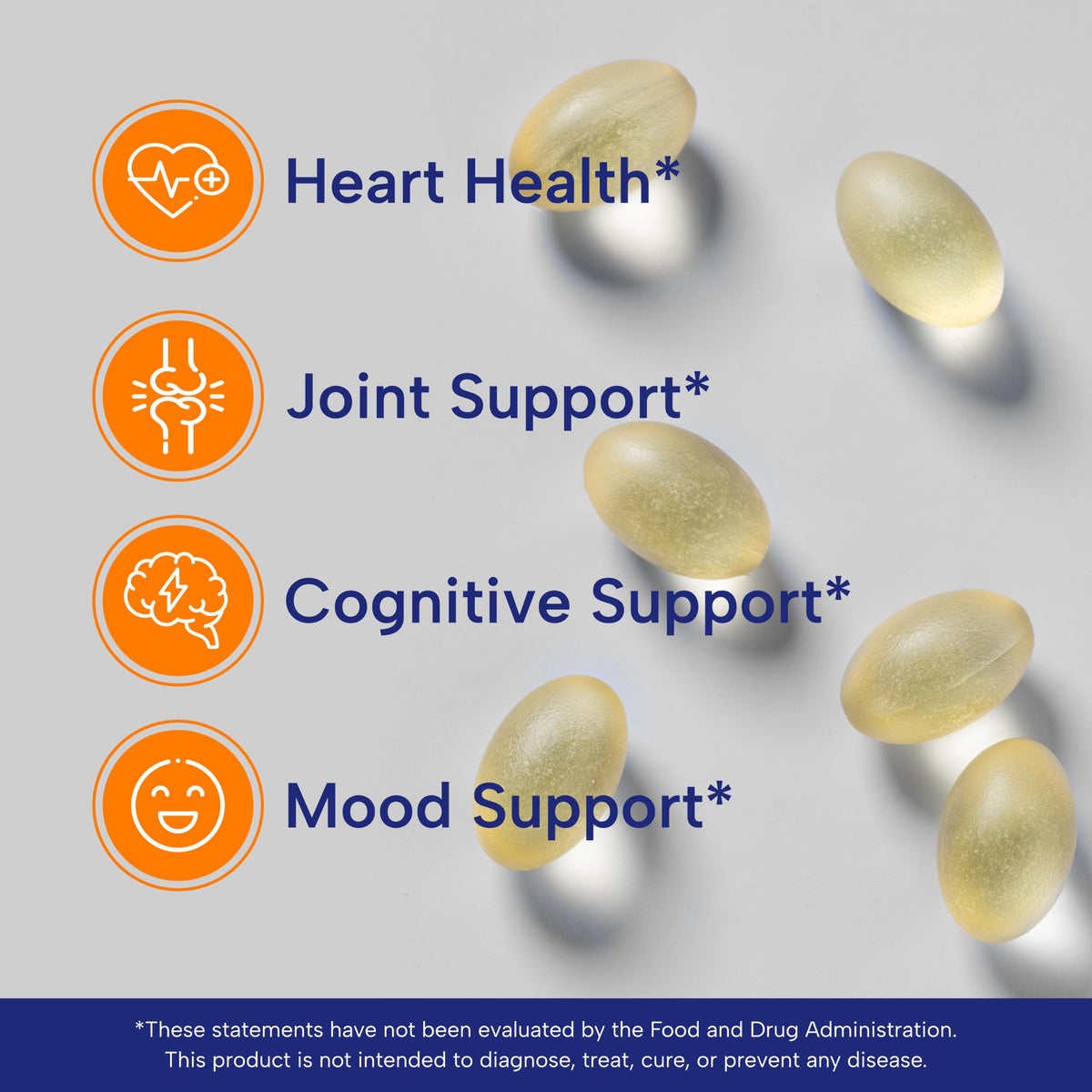 Détails de l'étiquette des capsules OmegaVia EPA 500 mg