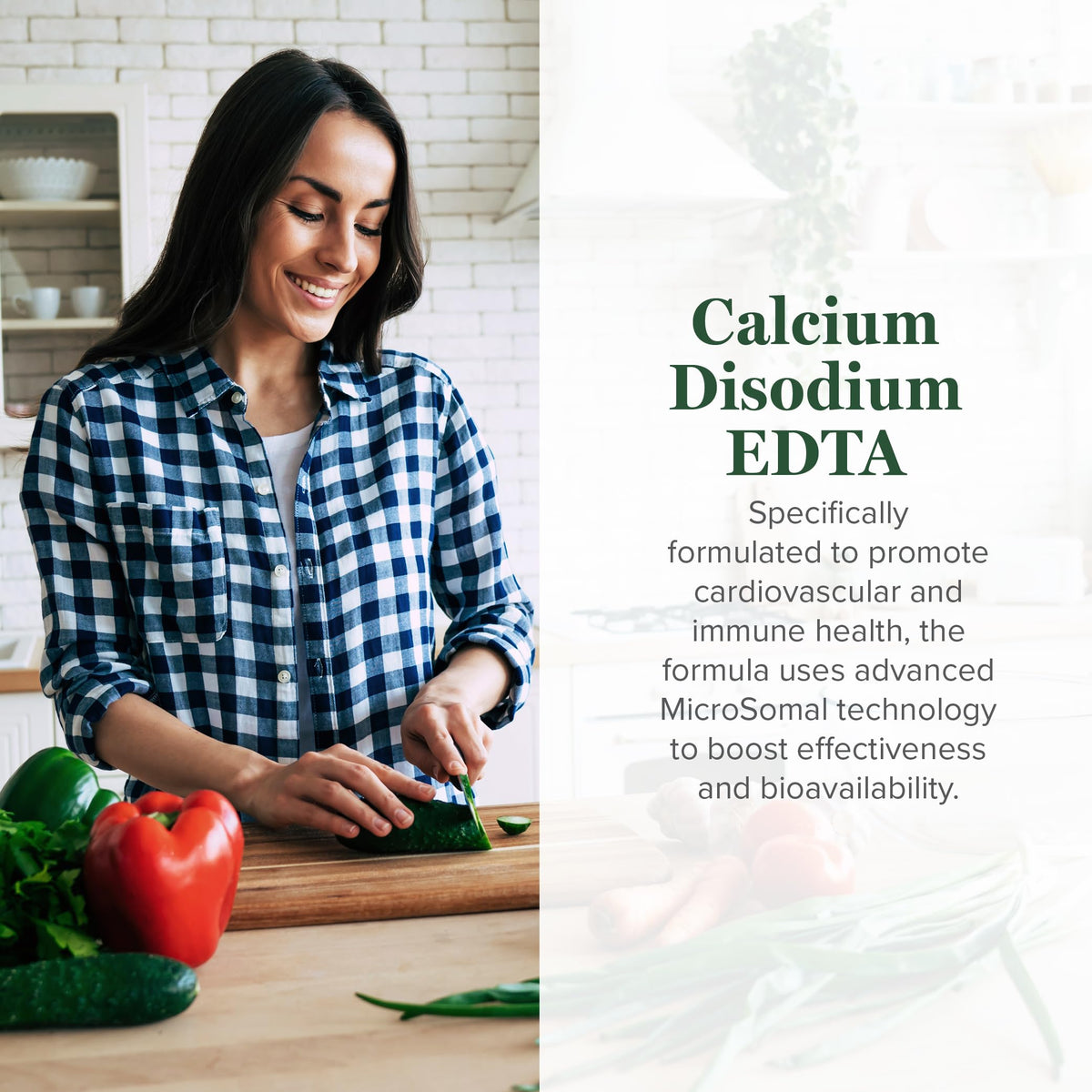 Détails de l'étiquette du Calcium Disodium E-D-T-A 60 ml